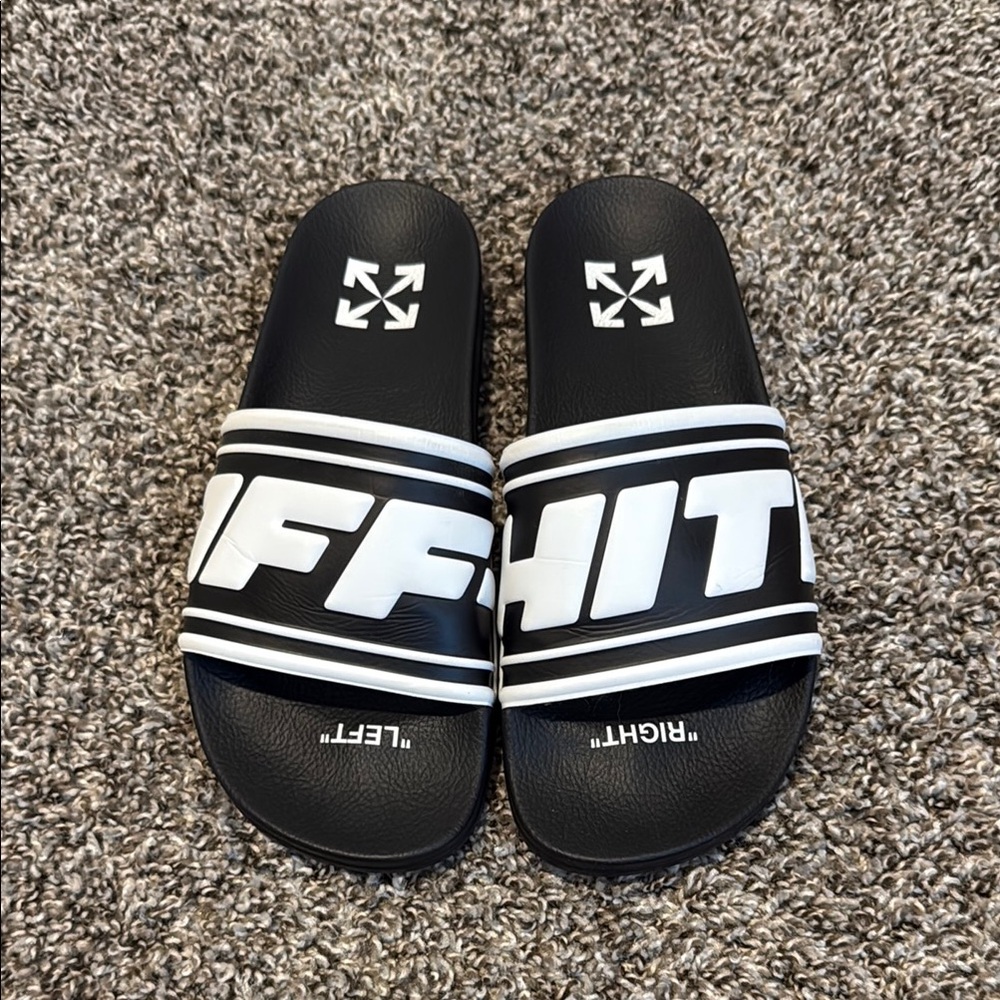 Off-White Black and White Slides